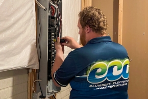 Eco Plumber Worker