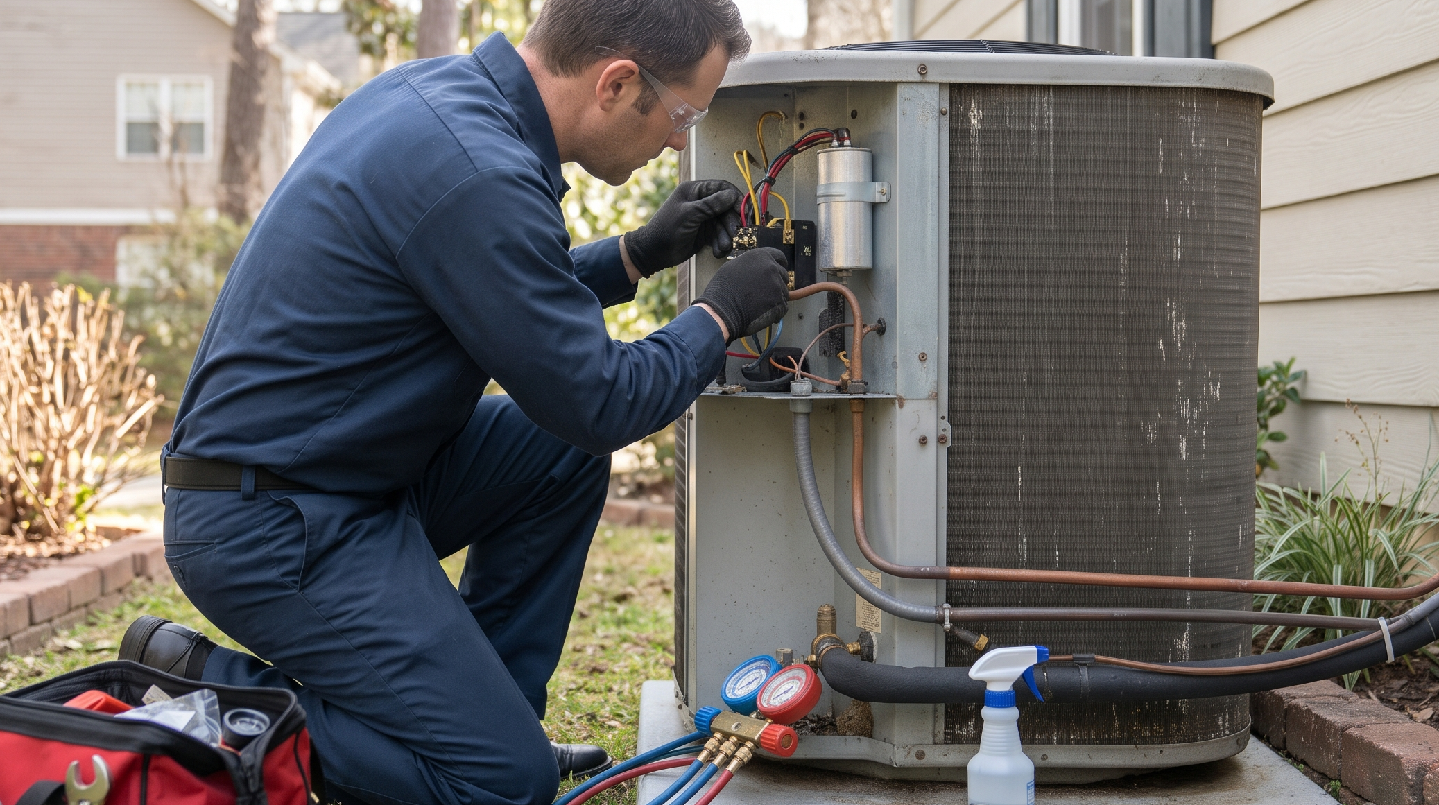 Signs your air conditioner needs professional AC repair in Dayton, including poor cooling and unusual system noises